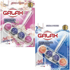 Туалетні блоки для унітазу "Galax das PowerClean" 55гр. в асорт. (1)