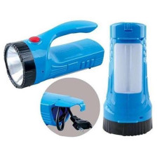 Ліхтарик в кор. акум. вбудований "Luxury" 1W+12LED. зар. від мережі 220V. 2833 (80)