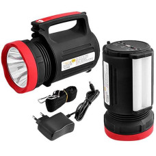 Ліхтарик в кор. акум. від мережі 5Вт. Led+SMD великий 2886 А-Плюс (20)