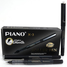 Ручка роллер "Piano Business" 0.5мм. ЧОРНА X-3 J.Otten (12/144)