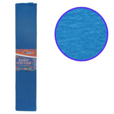 Папір гофрований синій 50см.*2м. 55% 20гр/м  J.Otten KR55-8042