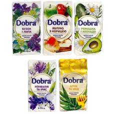 Мило "Dobra" 70гр. 5шт. в асорт. (25)