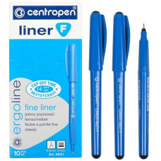 Маркер Centropen, F ergoline,  4621 лінер 0,3мм чорний (10/200)