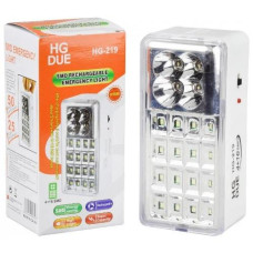 Ліхтарик в кор. акум. світлодіодний кемпінговий 4+16 LED. 4Ah 12*5*5см. HG-219 (120)