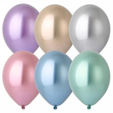 Кульки латексні "Хром Glossy " 30см. 12" (25) 3102-0636 &&
