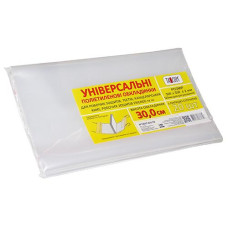 Обкладинка д/книг Tascom П/Е регул. h-300(клейова) роб.зошит тестів канц.кн 150мкм 2633-TM (20/1000)