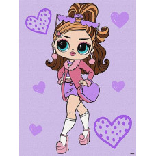 Картина по номерах 30*40см "L.O.L. Surprise! Tweens Fancy Gurl" KHO6284 Ideyka (1)