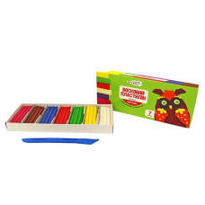Пластилін восковий "Н.В. Гамма "CRAFT & JOY" 7кол.  84гр. зі стеком 331015/Cr (36)