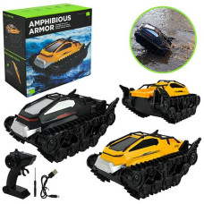 Машинка р/к. в кор. акум. USB "Амфібія" їздить по воді 24*13*26см. 2кол. Q183 (12)