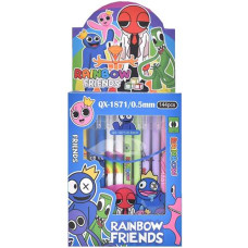 Ручка пише-стирає J.Otten "Rainbow friends" 0.5мм. СИНЯ 1871 (12/144)