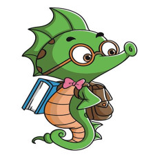 Картина по номерах 30*30см. "Морський коник" ES075 Стратег (30)