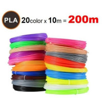 Запаска до 3D Ручки тип філамента PLA 20шт. по 10м. (тільки упаковкою) 05882 OSM (600)
