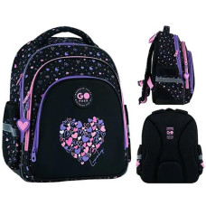 Рюкзак GoPack Education Bright&Awesome 40*27*17см. сірий GO26-2606S-3