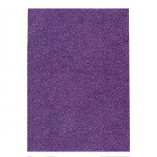 Фоаміран EVA Glitter HQ  21*30см. 1,7мм товщ. 10арк. Світло-фіолетовий 17GLA4-019 (1) JO &&