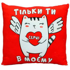 Подушка з принтом "Вітальна №2" 32*32*10cм. 00862-0099 Копиця (1)