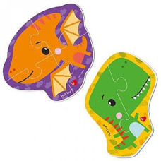 Пазли "Vladi Toys" магнітні "Fisher Price "Динозаврики" VT3208-16 (25)