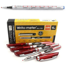 Стержень кульковий "Flair "Writometer" 10км. ЧЕРВОНИЙ CL8048 (12)