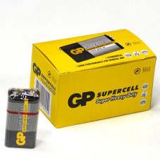 Крона сп. GP Supercell 9V сольова 6F22 1604SLF-2
