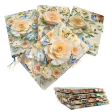 Блокнот 15*21см. "Rose" 80арк. кол. край, mix4 6600-33 (12)