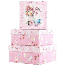 Коробка подарункова. 3в1, 20*20*10см. (Вел=125)  BM. 233316