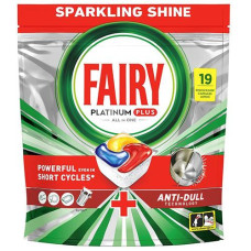 Капсули для посудомийної машини "Fairy Platinum Plus" 19шт. (1/6)