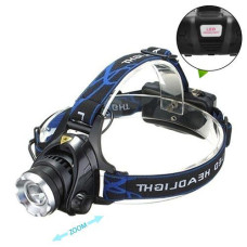 Ліхтарик на голову в кор. акум. "Police" microUSB. 2шт. 18650. zoom 6699/204C-T6 (1)