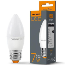 Лампочка LED 7 Вт E27 3000K 220В Videx VL-C37e-07273 (1)