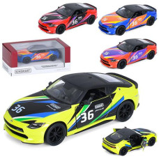 Машинка в кор. метал. "KINSMART 2023 Nissan Fairlady Z Customized Edition" інерц гум. колес KT5443WF