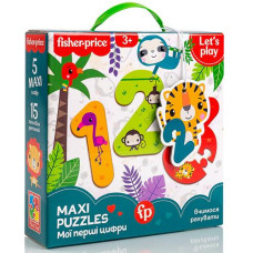 Пазли "Vladi Toys" Maxi "Fisher-Price "Мої перші цифри" 22*6*22см. VT1711-07 (6)