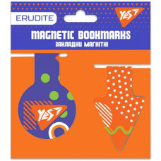 Закладка магнітні Yes "Erudite", 2шт 707919 (30)