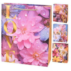 Пакет подарунковий паперовий "Love" 31*40*12см. R34711-L (360)