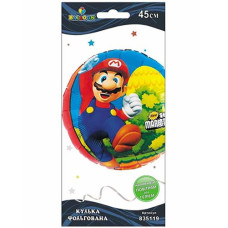 Кулька фольгована "Super Mario Bros" 45см. Pelican 835119 (1)
