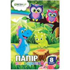 Папір кол. А4 Fresh Up 8арк. 8 кольор. FR-0008-8/600200 (50_400)