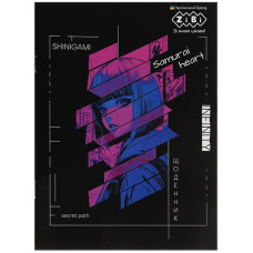 Щоденник А5. 40арк. ANIME м'яка обкл. скоба. глянец. ламін. SMART Line ZB.13109 (20)
