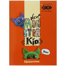 Щоденник А5. 40арк. MONSTERS м'яка обкл. УФ-лак. SMART Line ZB.13115 (20)