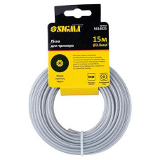 Ліска для тримера з алюмінєвим кордом D3.0мм. 15.0м. "SIGMA" 5614021 (30)