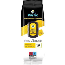 Серветка волога 156шт. "Purfix Yellow" з клапаном для прибирання в асорт. 92094 (6)