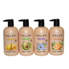 Гель для душу "Dalas Cosmetics" 550мл. в асорт. (1)