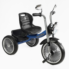 Велосипед 3-х коліс. 10/8" "Best Trike" колеса EVA. стал. рама. фара. кошик. синій BS-680960 (1)