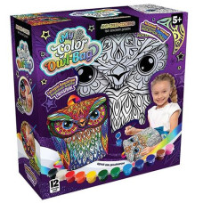 Набір для творчості "My Color Owl-Bag" РЮКЗАЧОК-розмальовка "Сова" COWL-01-01U Danko toys (4)
