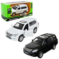 Машинка в кор. метал. інерц. "Автопром Lexus LX570" відкриваються двері 15*7*7см. 2кол. 4304 (48)