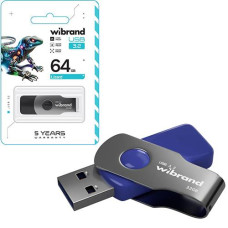 Флешка Wibrand "Lizard" 64Gb USB 3.2 Gen1 WI2.0/LI64P9 (1)