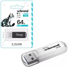 Флешка Wibrand "Marten" 64Gb USB 3.2 Gen1 WI3.2/MA64P10 (1)