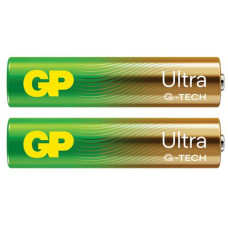 Батарейка R3 сп. GP Ultra Alkaline лужна 24AU21-S2 (2/40)