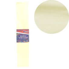Папір гофрований світло-бежевий 50см.х2м.  55% 20гр/м  J.Otten KR55-80701