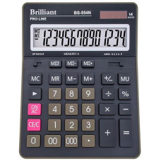 Калькулятор Brilliant 14-ти розрядний 21*16см. BS-554