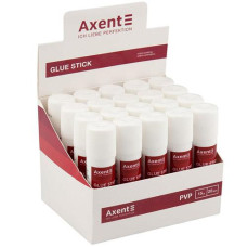 Клей-олівець AXENT PVP 15 г в дисплей 7112-A (20/600)