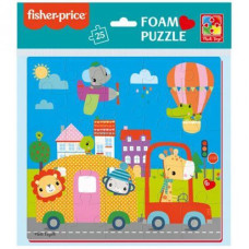 Пазли "Vladi Toys" м'які "Fisher-Price "Місто" 22*23см. VT1109-05 (50)