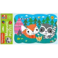 Пазли "Vladi Toys" А5 магнітні "У лісі" VT3205-96 (50)
