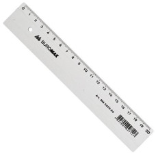 Лінійка пластикова 50см. прозора в бліст. BUROMAX BM 5826-50 (50)